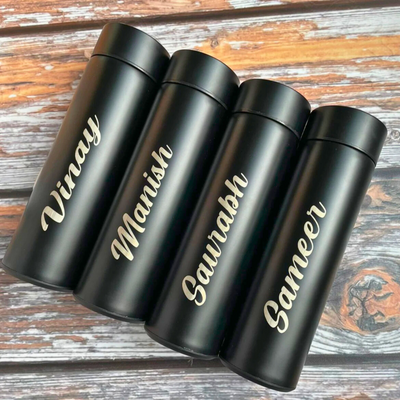 Personalized Thermal Coffee Carafe Tea Pot & Water Bottles