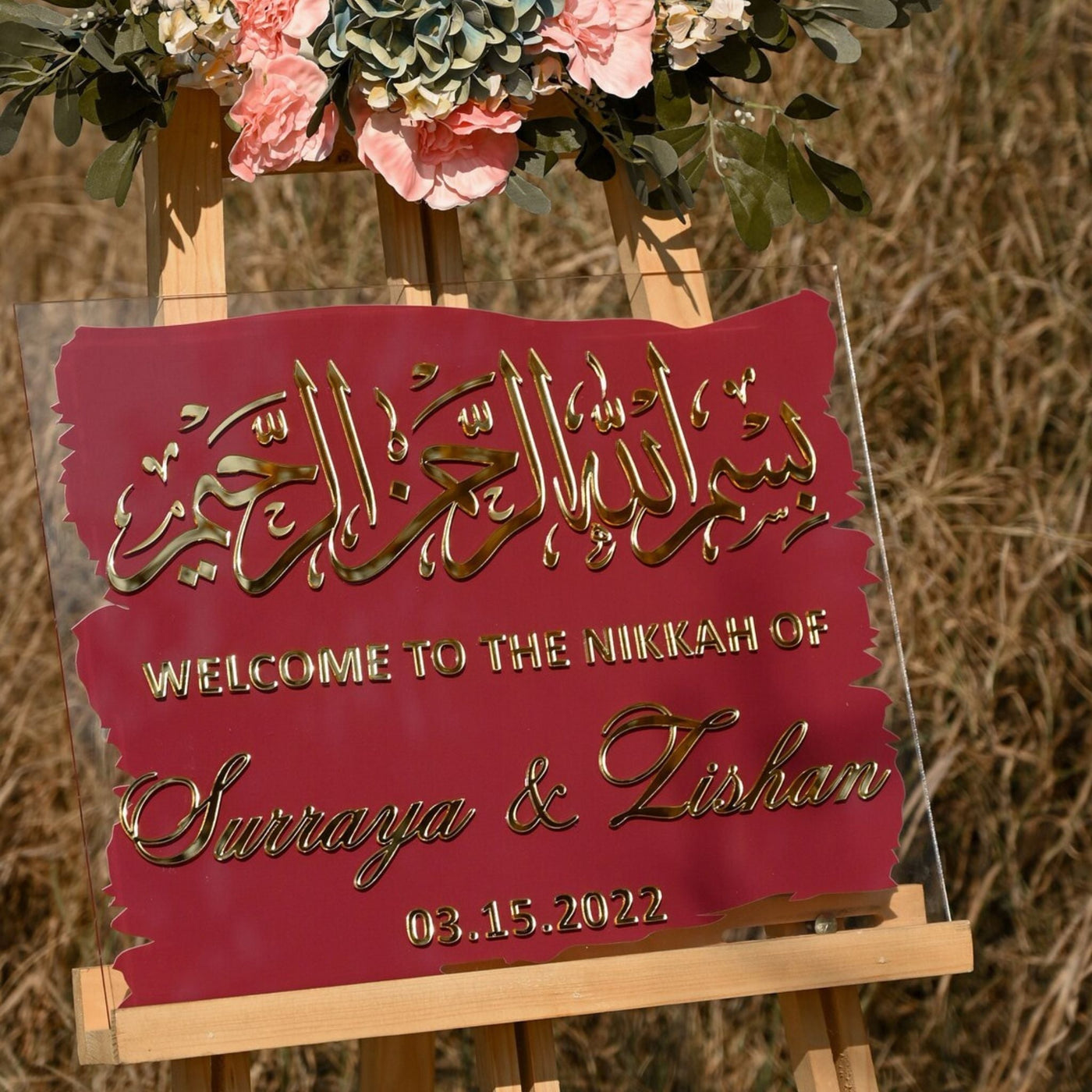 bismillah-wedding-welcome-board