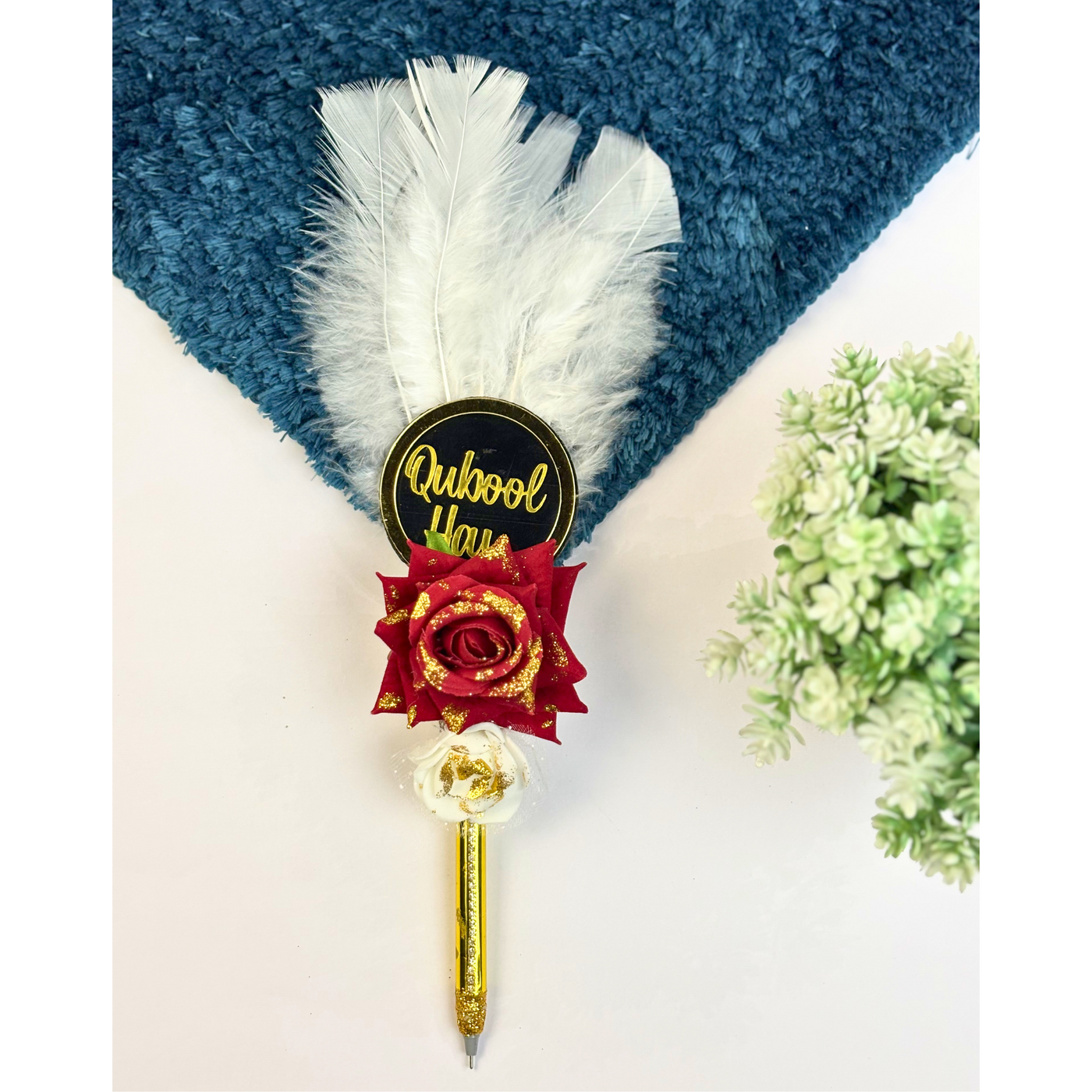 Customised Nikah Nama With Qubool Hai Pen